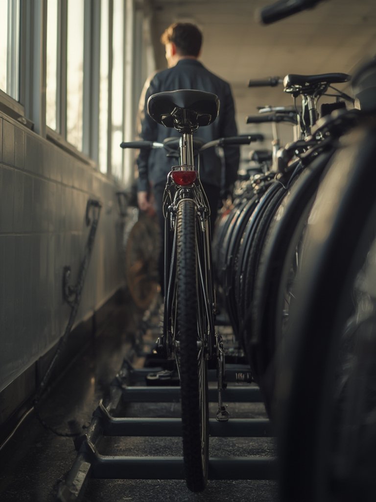 Garvee Commercial Floor Bike Rack Stand review in action