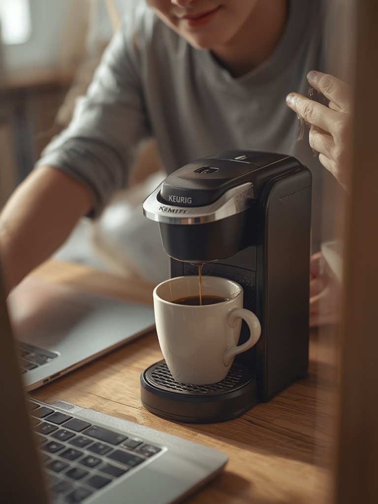 Keurig K-Mini review in action