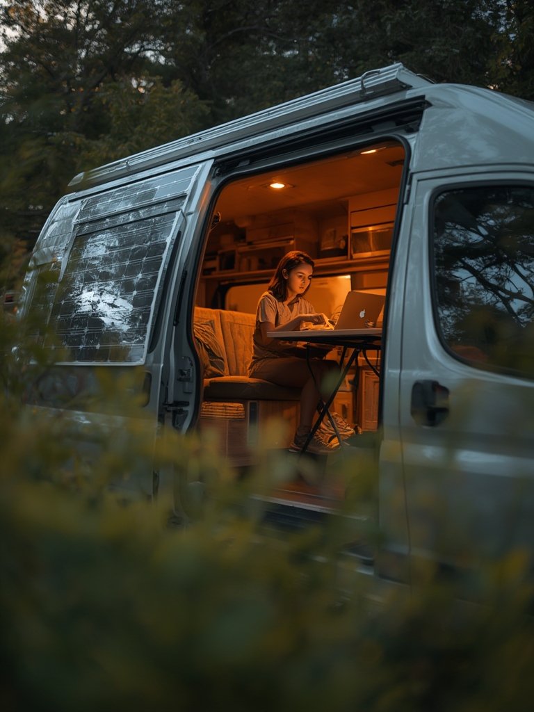 Renogy 200 Watt N-Type review in action