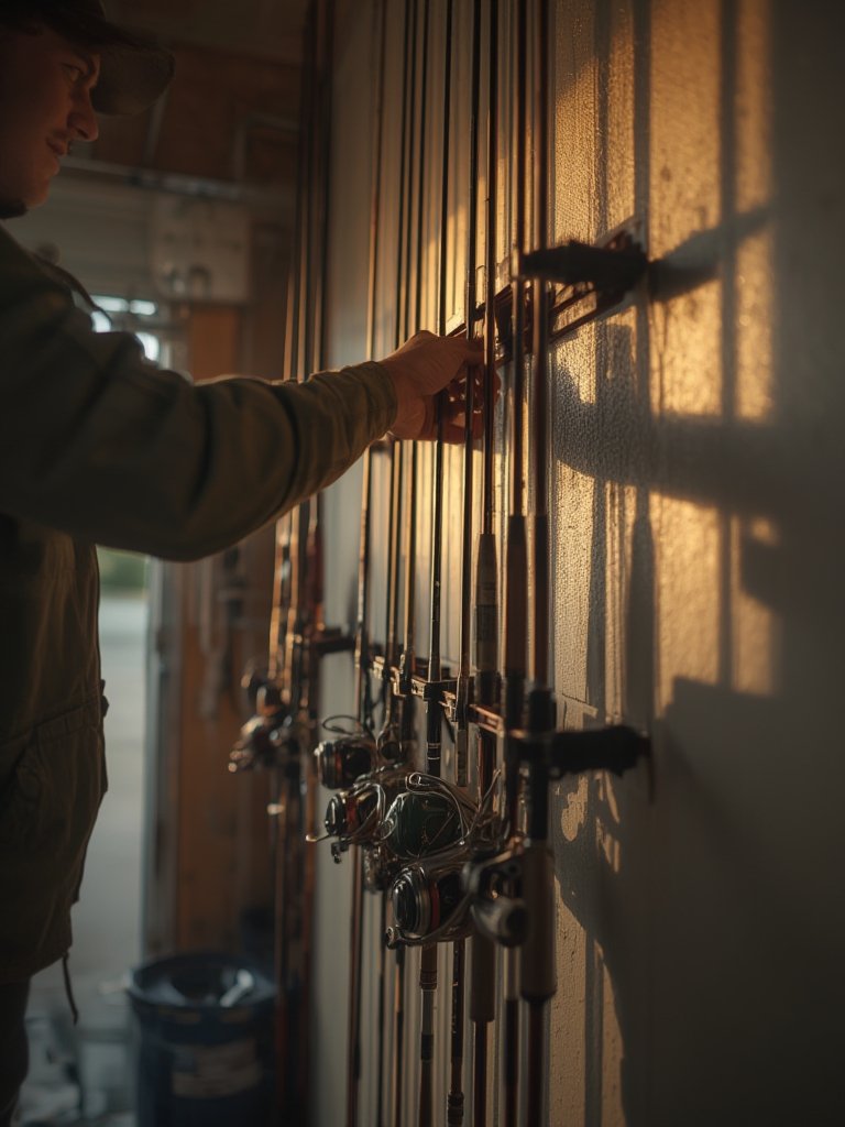 Rush Creek Creations Fishing Rod Holder review in action