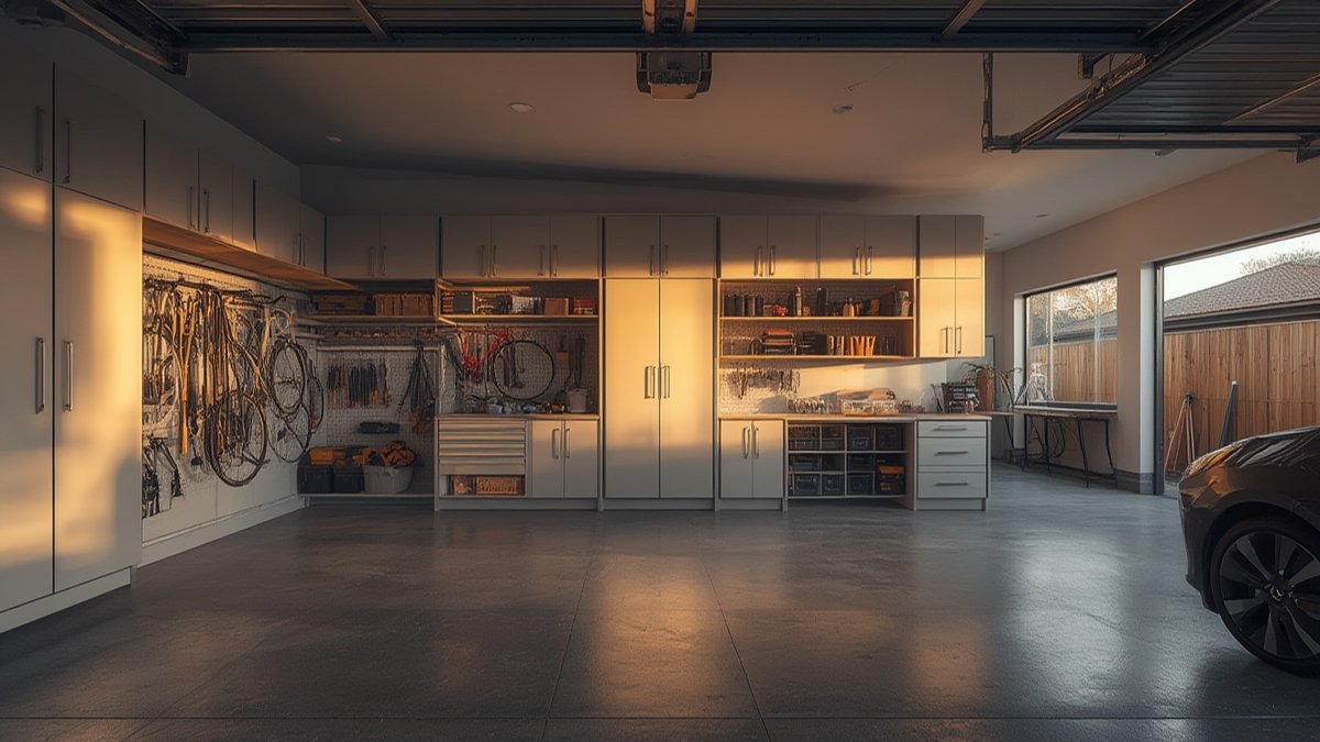 how to plan a modular garage storage system - Illustration 1