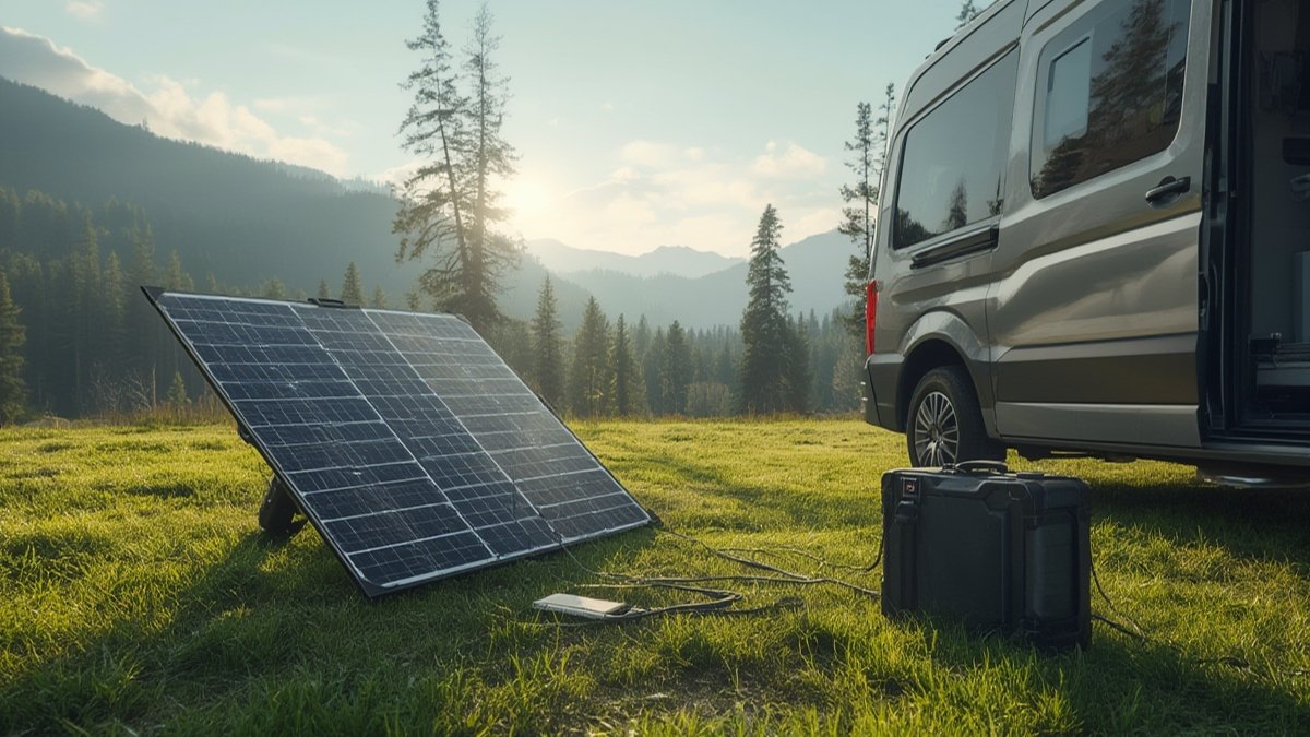 portable solar product view