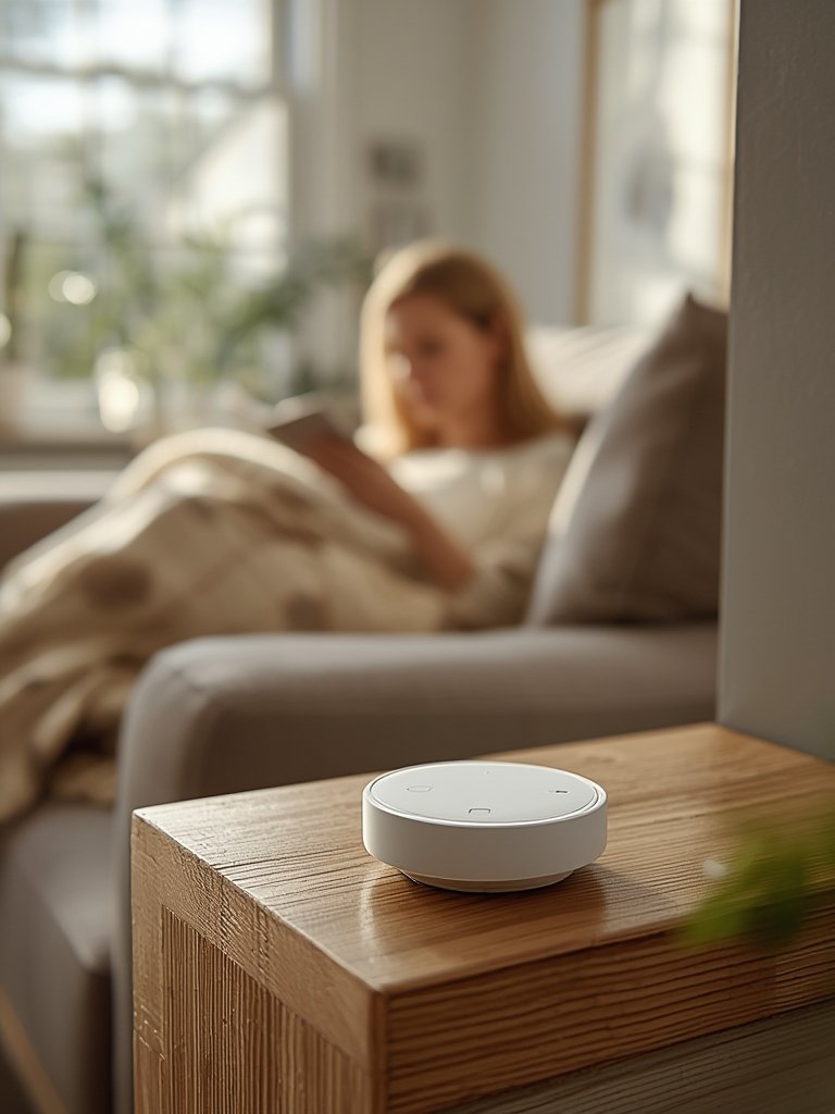 Google Nest Temperature Sensor review in action