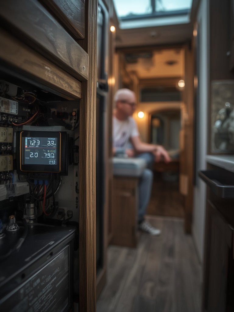 Renogy 500A Battery Monitor review in action