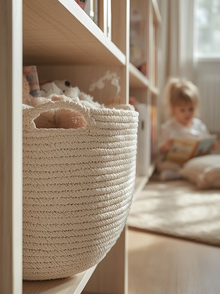 icerzcz storage baskets for organizing shelves review in action