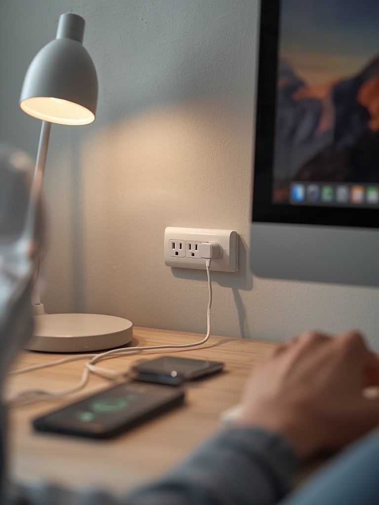 meross smart plug power strip review in action