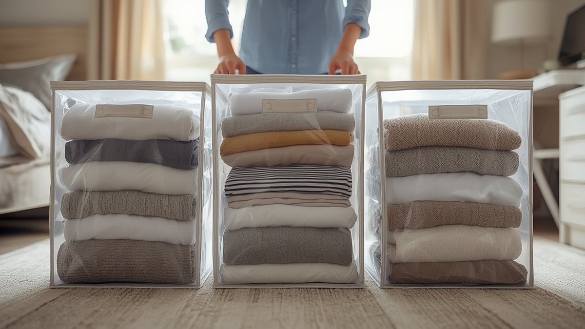 clearspace clear storage bins review product view