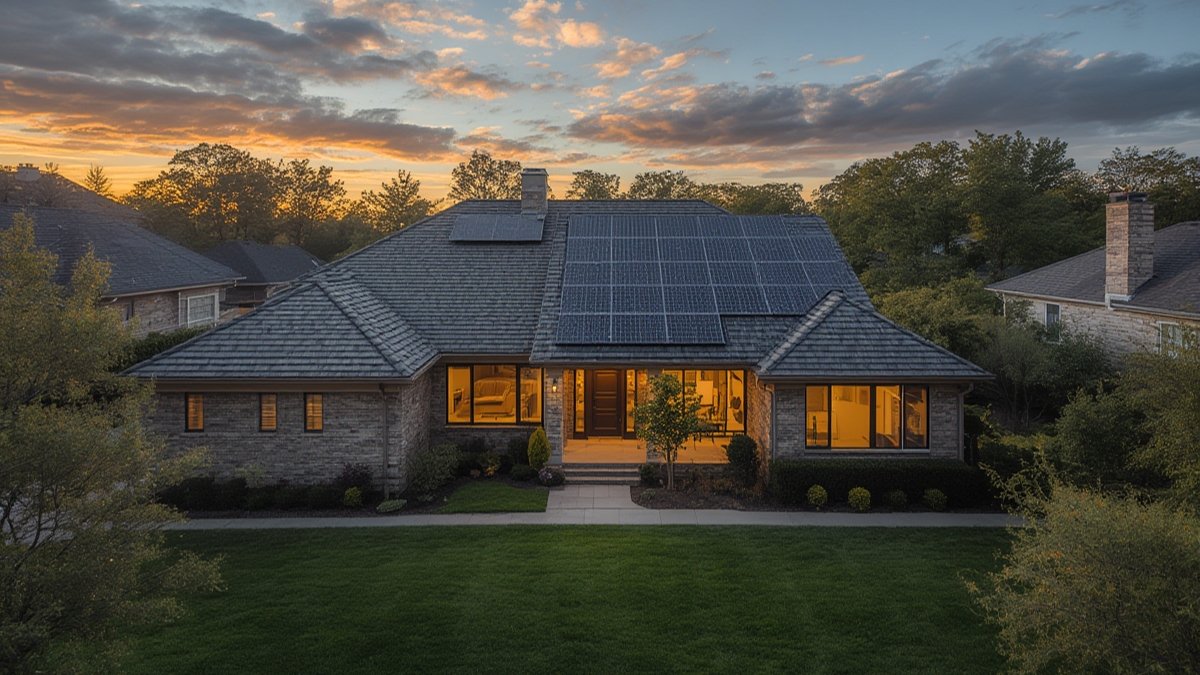 solar shingles vs solar panels - Illustration 1